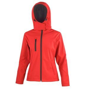 Result Core Womens/Ladies Core TX Performance Soft Shell Jacket / Red/Black